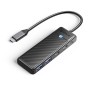 Hub USB-C Orico PAPW2AC-C3 docking station 2x USB-A 3.0 + 2x USB-C 3.0 - black