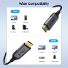 Tech-Protect UltraBoost Tech-Protect UltraBoost HDMI to HDMI 2.1 Cable 4K 120HZ / 8K 60Hz 2m - Black