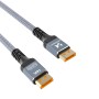 Wozinsky WPS-16AYL2S DisplayPort 2.1 80Gb/s 16K@60Hz 8K@120Hz 4K@240Hz HDR HDCP DSC cable - black