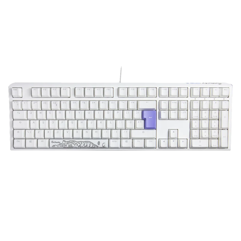 Ducky One 3 Yellow Gaming Tastatur – Mit RGB-Beleuchtung & MX-Red Switches Im US-Layout