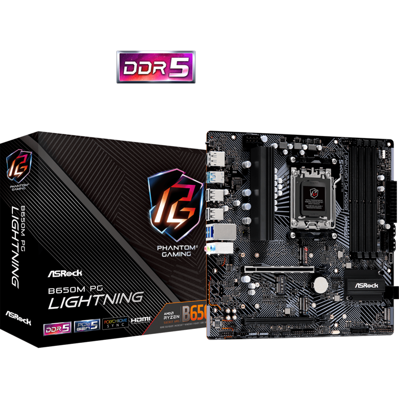 ASRock B650M PG Lightning