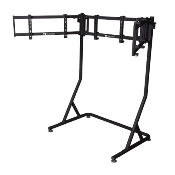 Thermaltake GSC/Triple Monitor Stand Pro/Monitor Stand/Steel/Black/01