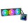 Thermaltake TH360-S V3 ARGB Sync/All-In-One Liquid Cooler System/360 ARGB Fan*1/PWM 500~2500 RPM/MB Sync only/Black