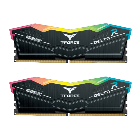 TEAM GROUP T-FORCE DELTA RGB 32GB 6000 DDR5 SET ( 2x16GB ) BLACK