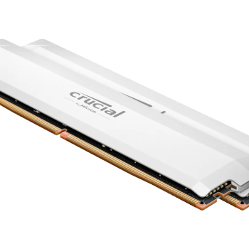 DDR5 32GB PC 6400-KIT CL38 W 2x16GB Crucial Pro Overclocking white