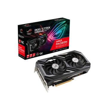 ASUS ROG -STRIX-RX6650XT-O8G-V2-GAMING AMD Radeon RX 6650 XT 8 GB GDDR6