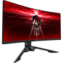 ASRock Phantom PG34WQ15R3A VA Curved Gaming Monitor 34" QHD 2560x1440 165Hz