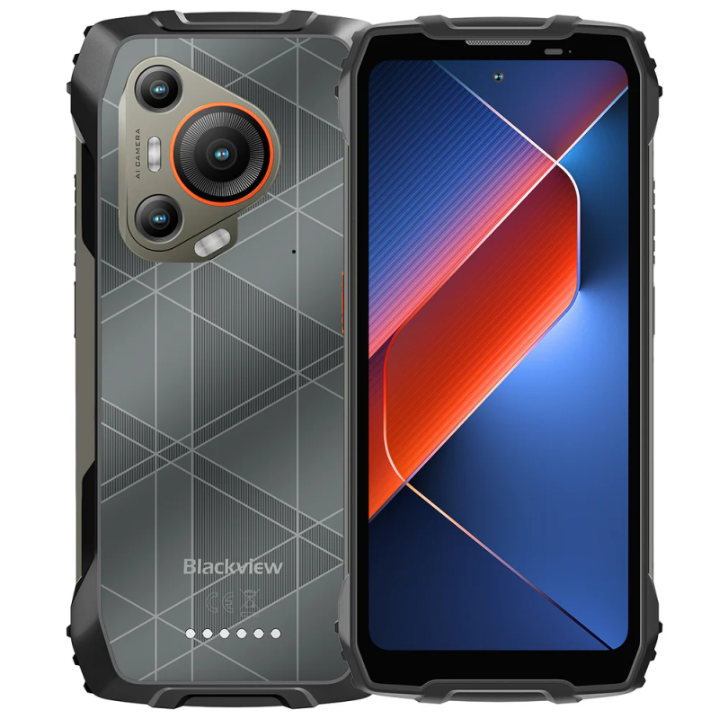 Blackview BL7000 5G Night Vision AI Ruggedized Smart Phone Black